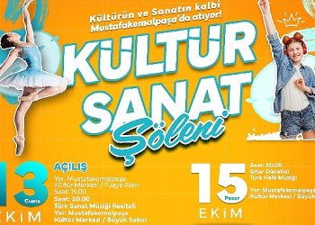 Mustafakemalpaşa’da Kültür Sanat Şöleni Yaşanacak