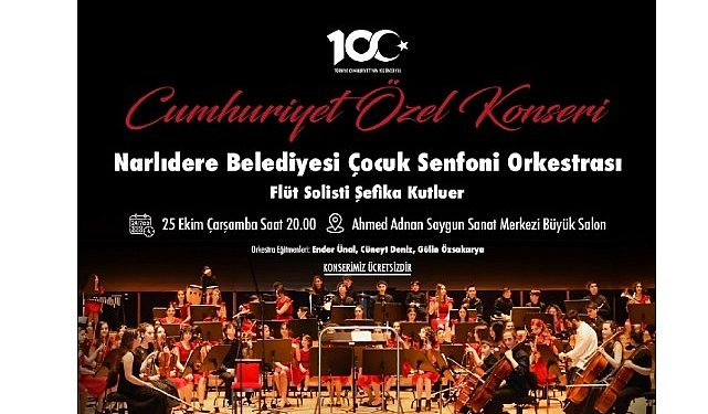 Narlıdere, Cumhuriyetimizin100.Yılını Coşku Ve Gururla Kutlayacak