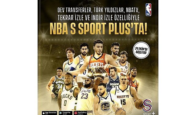 NBA’de Yeni Dönem Basketbolun Tek Adresi S Sport Plus’ta