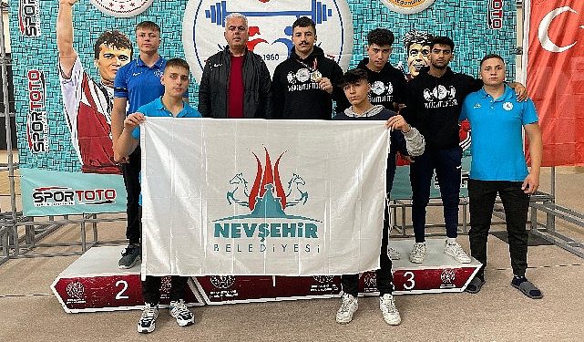 Nevşehir Belediyesi Gençlik ve Spor Kulübü’nün ulusal sportmeni Yaşar Karaca Türkiye Şampiyonu