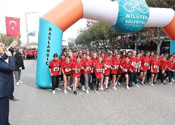 Nilüfer’de Cumhuriyet’in 100 yılı için koştular