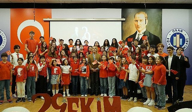 Okan koleji öğrencileri cumhuriyet’in 100.yılı coşkusunu Soner Arıca ile yaşadı