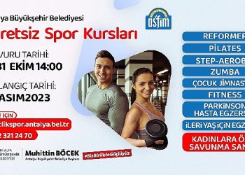 Sağlıklı ömür için haydi ASFİM spor kurslarına kayıtlar başladı