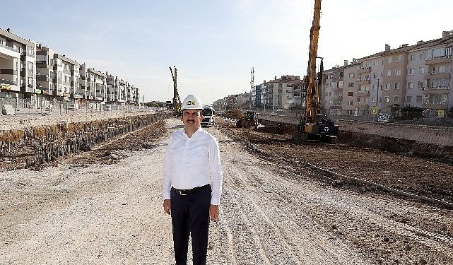 “Şehir Hastanesi Önündeki Köprülü Kavşağı Bahar Aylarından Evvel Tamamlayacağız”