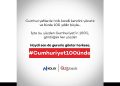 “Sen de gururla göster herkese, #Cumhuriyet100ünde