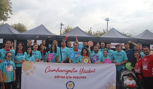 TEGV “Cumhuriyetin Yüzleri Eğitim için Koşuyor” Kampanyası ile Bursalı Çocukların Eğitimlerine Takviye Oluyor