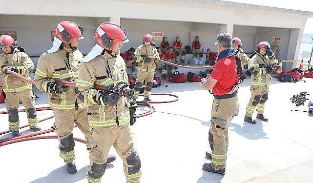 Tüpraş Memleketler arası Sertifikalı Yangın Eğitimleri Veriyor