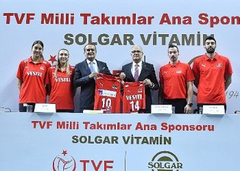 Türkiye Voleybol Federasyonu ile Solgar Vitamin Sponsorluk Muahedesini İmzaladı
