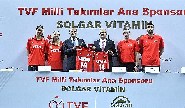 Türkiye Voleybol Federasyonu ile Solgar Vitamin Sponsorluk Muahedesini İmzaladı