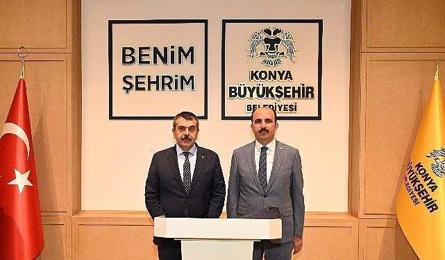 Ulusal Eğitim Bakanı Tekin Lider Altay’ı Ziyaret Etti