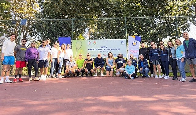 Umuda Tenis Turnuvası” ile 265 TEGV’li çocuğun eğitimine dayanak sağlandı