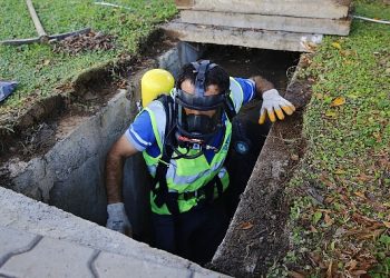 Yağmur suyu sınırlarının paklığı devam ediyor