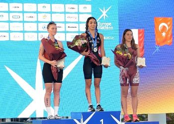 Yenişehir Avrupa Triatlon Kupası’nda ulusal triatlet Selinay Tuğçe Kır altın madalya kazandı