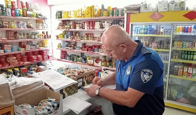 Yenişehir Belediyesi Zabıtası Son Kullanma Tarihi Geçmiş Eserler Tespit Etti