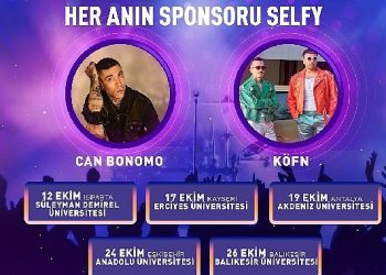 Yerleşkelerde şenlik heyecanı: Selfy Fest’e geri sayım başladı