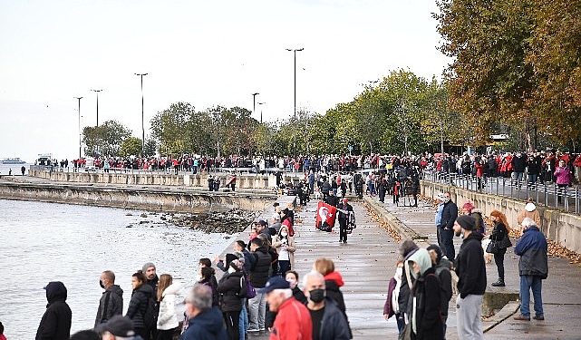 10 kasım’da kadıköy’de “Ata’ya hürmet zinciri” oluşturulacak