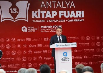 13. Antalya Kitap Fuarı Kapılarını Açtı