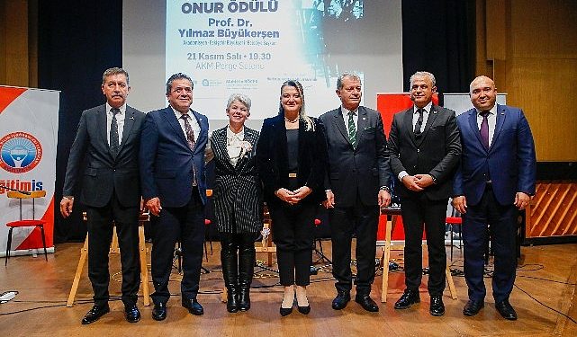 15. Başöğretmen Atatürk Onur Mükafatı Büyükerşen’in