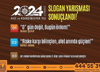 2024 Afet ve Uyum Yılı Slogan Yarışı sonuçlandı!