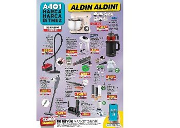 23 Kasım Günü A101’de Kaliteli ve Uygun Fiyatlı Teknolojik Eserler Tüketicilere Sunuluyor