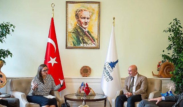 ABD Başkonsolosu Abella Soyer’i ziyaret etti