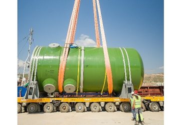 Akkuyu NGS’nin 3. Ünitesine İlişkin Reaktör Basınç Kabı Alana Ulaştı