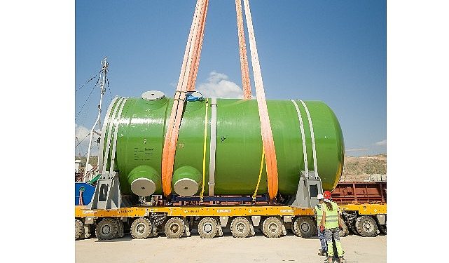 Akkuyu NGS’nin 3. Ünitesine İlişkin Reaktör Basınç Kabı Alana Ulaştı