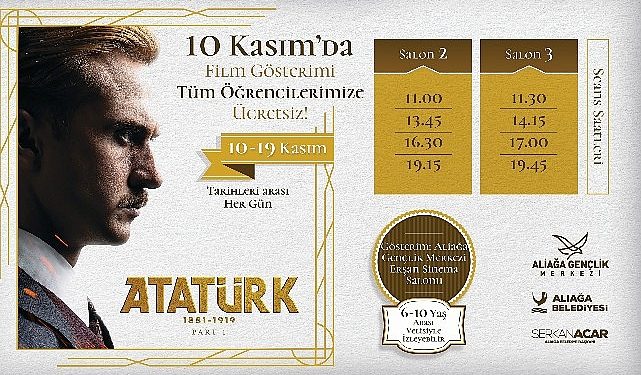 Aliağa Belediyesi’nden Öğrencilere Manalı Tatil Armağanı