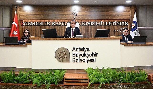 Antalya Büyükşehir’in 2024 bütçesi 16 milyar TL olarak kabul edildi