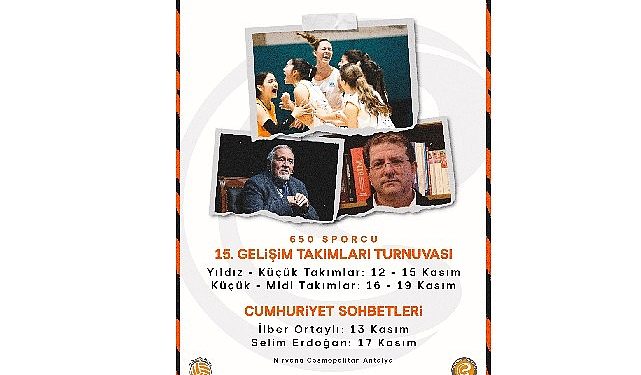 Antalya, geleceğin voleybolcularına mesken sahipliği yapacak
