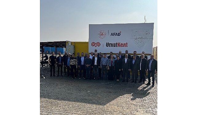 Arçelik ve Beko bayileriyle yetkili servisleri umut kentleri ziyaret etti