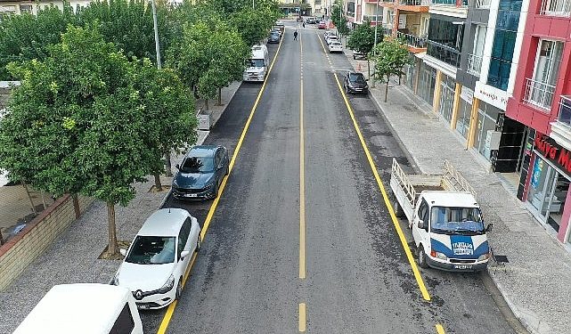 Aydın Büyükşehir Belediyesi’nden incirliova’ya asfalt atağı