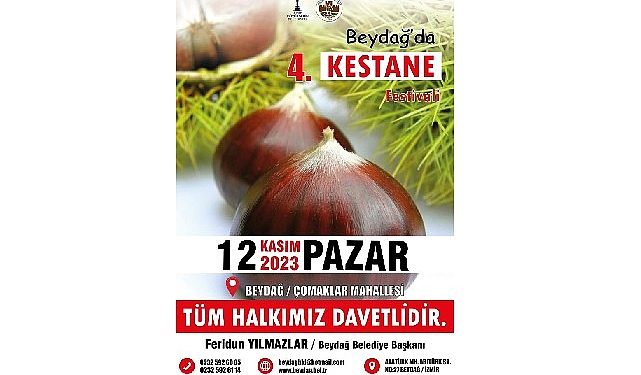 Beydağ Çomaklar’da kestane şenliği coşkusu