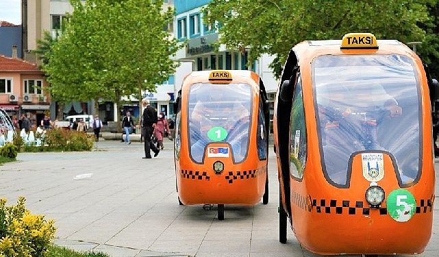 Bisiklet taksilerden 4 bin 656 kişi yararlandı