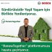 Bosch Home Comfort, yeşil ömür için tüm paydaşlarını birlikte yenilenmeye davet ettiği ‘RenewTogether’ platformunu duyurdu