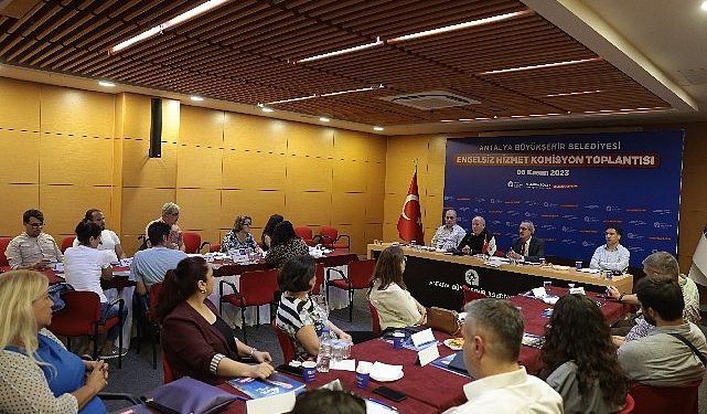 Büyükşehir Manisiz Hizmet Kurulu toplandı