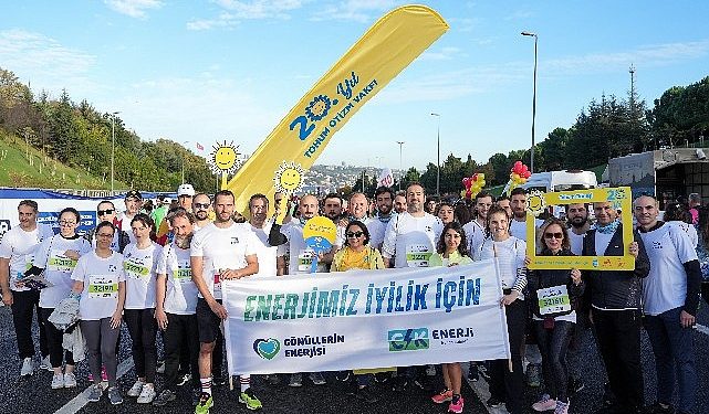 CK Güç çalışanları İstanbul Maratonu’nda otizmli çocuklar için koştu