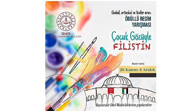 “Çocuk Gözüyle Filistin” Temalı Fotoğraf Müsabakası İçin Müracaatlar Başlıyor