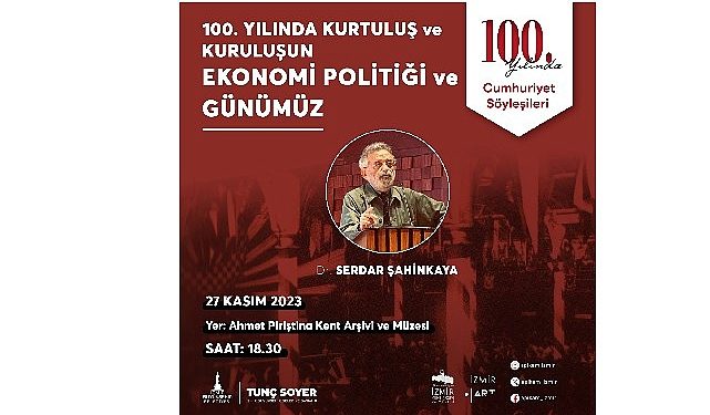 Cumhuriyet Söyleşileri Dr. Serdar Şahinkaya ile devam ediyor