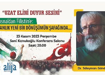 Dr. Süleyman Gündüz Filistin Ve Kudüs’ü İnegöl’de Anlatacak