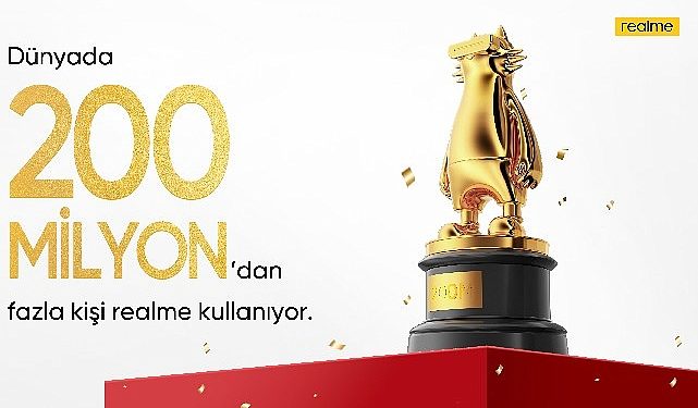 Dünyada 200 Milyondan Fazla Kişi realme Kullanıyor! realme, Dünya Çapındaki Kullanıcılarıyla Birlikte Büyüyerek, Global Pazarları Fethetmek için Pazar Trendlerine Meydan Okuyor