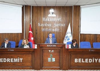 Edremit Belediye Meclisi Kasım ayı toplantısı yapıldı