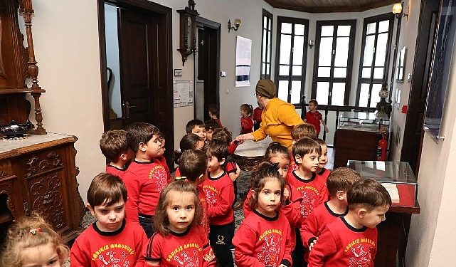 Edremit belediyesi Atatürk kültür konutu’na ziyaretçi akını