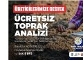 Efes selçuk’ta üreticiye değerli dayanak: Fiyatsız toprak tahlili devam ediyor