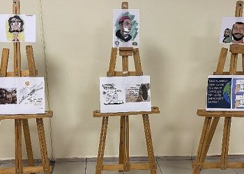 EKAMİT’ten “Geçmişten Günümüze Karikatür Çizimleri” Standı
