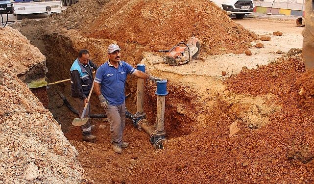 Elmalı’da 50 yıllık içme suyu çizgisi değiştiriliyor
