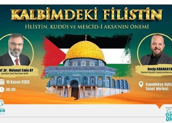 “Filistin, kudüs ve mescid-aksa’nın kıymeti ” bahisli söyleşi bu akşam