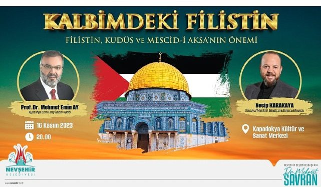 “Filistin, kudüs ve mescid-aksa’nın kıymeti ” bahisli söyleşi bu akşam