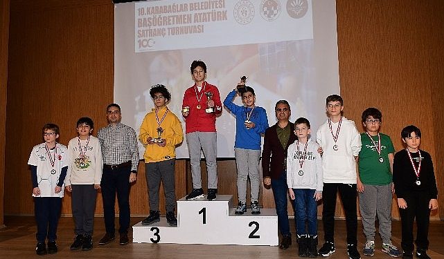 Geleceğin satranç ustaları mükafatlarına kavuştu