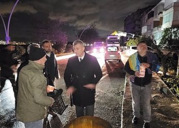 Gölcük Belediyesi aralıksız çalışarak halıdere’de hayatı olağana döndürdü